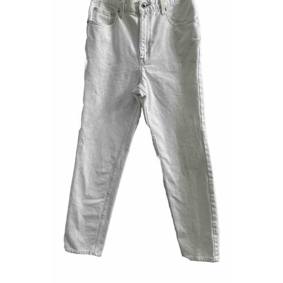 LEVI'S Silver Tab Women's 29x32 Size 8 White Denim Baggy Loose Fit Y2K USA‎ 90’s - Picture 2 of 12